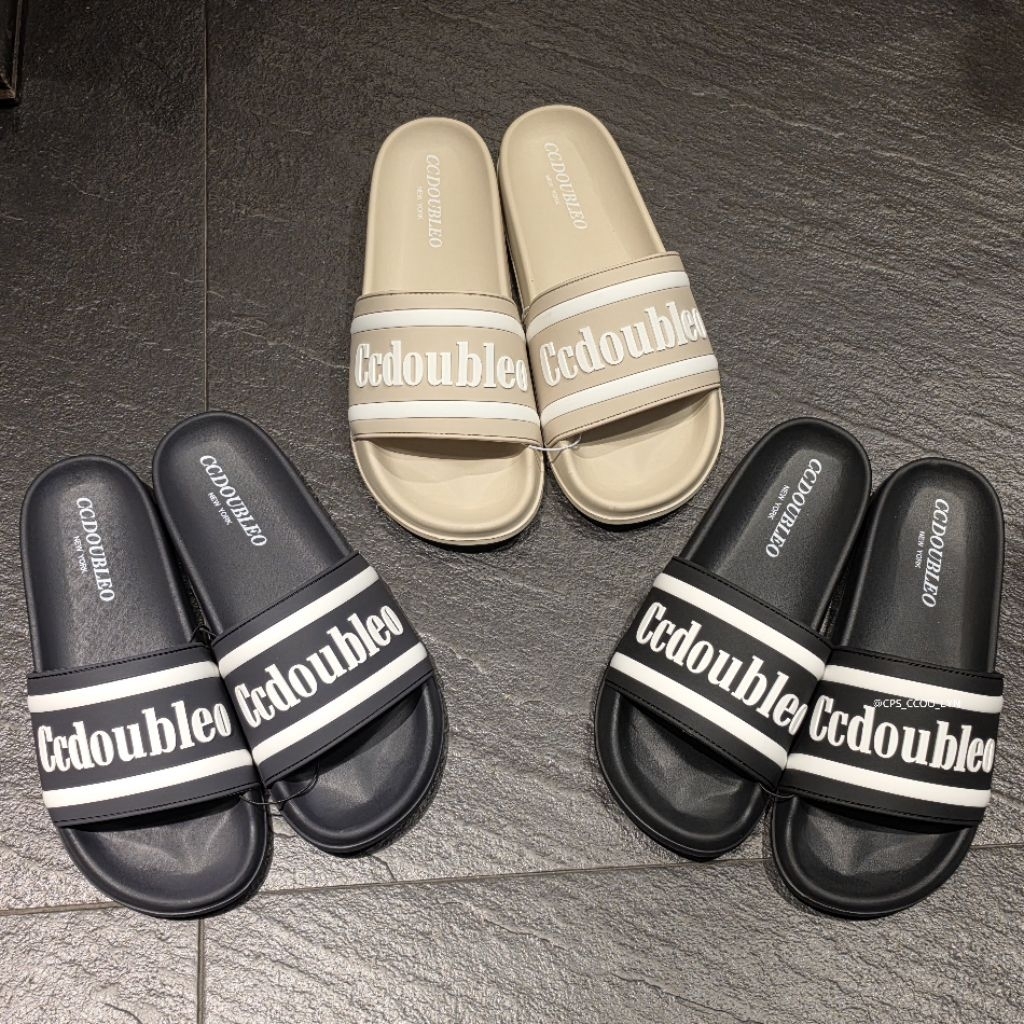 🛍 รองเท้าแตะ CC DOUBLE O CCOO ผู้ชาย ผู้หญิง คอลใหม่ล่าสุด ของแท้💯% จัดส่งพร้อมถุงShop