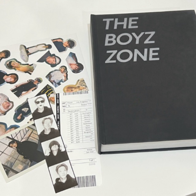 ส่งต่อ The Boyz -  The Boyz Zone photobook ทักแชทดูรูปเพิ่มเติมได้