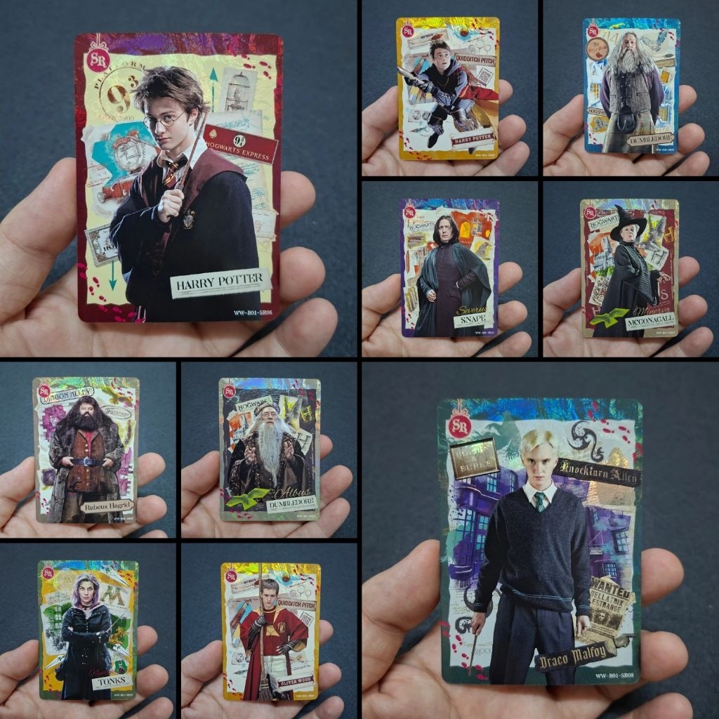 [แยกใบ SR] การ์ดแฮร์รี่พอตเตอร์ ลิขสิทธิ์แท้ 💯 KAYOU Harry Potter Departure Edition การ์ดสวยมาก น่าสะสม