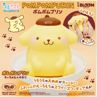 iBloom สกุชชี่ Sanrio🦄Kuromi squishy คุโรมิ🇯🇵ของแท้จากญี่ปุ่น(มีส่งด่วน‼️)kitty pompom cinnamoroll Kuromi