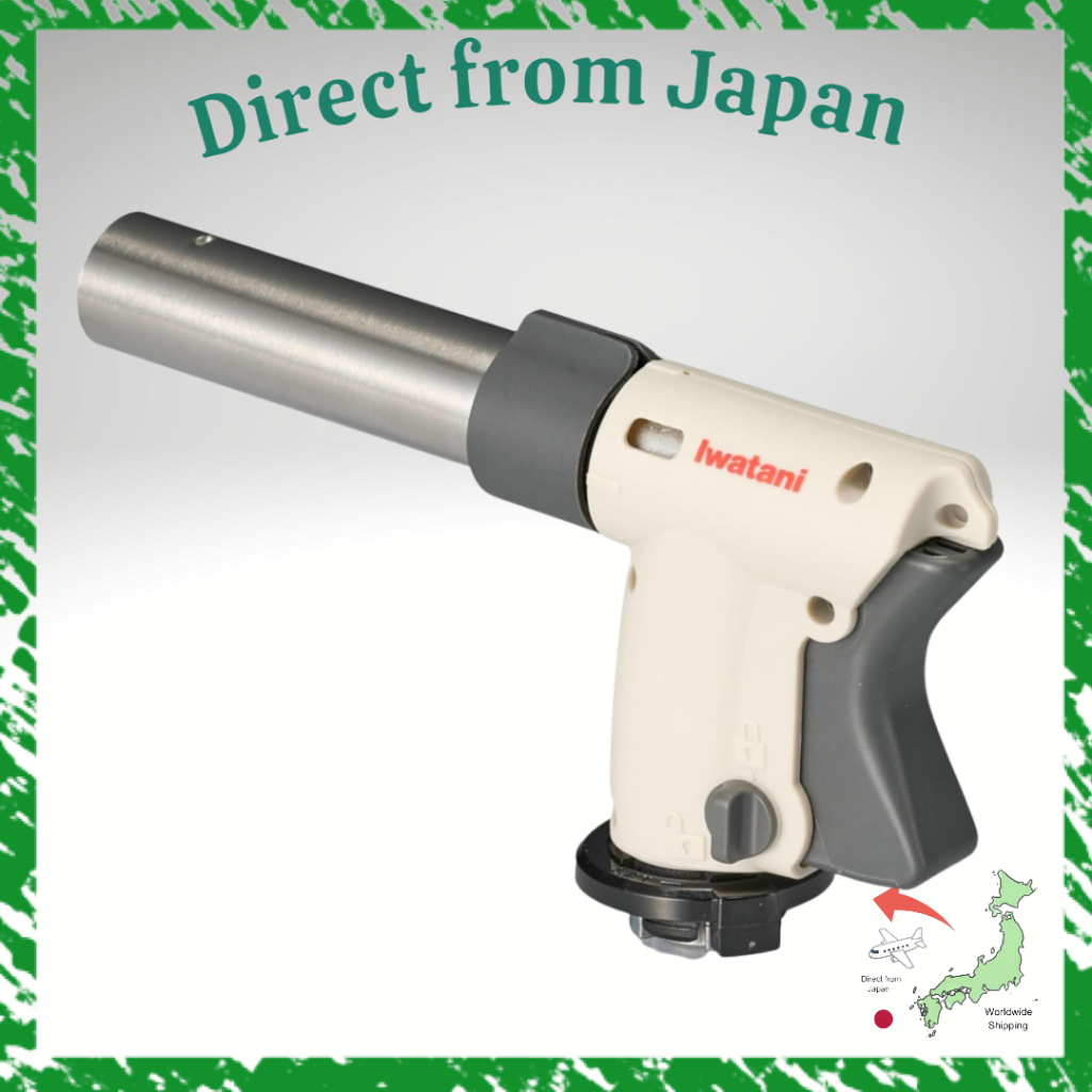 [Direct from Japan] Iwatani Cassette Gas Cooking Torch Burner Aburi no Tatsujin II CB-TC-CKWHP