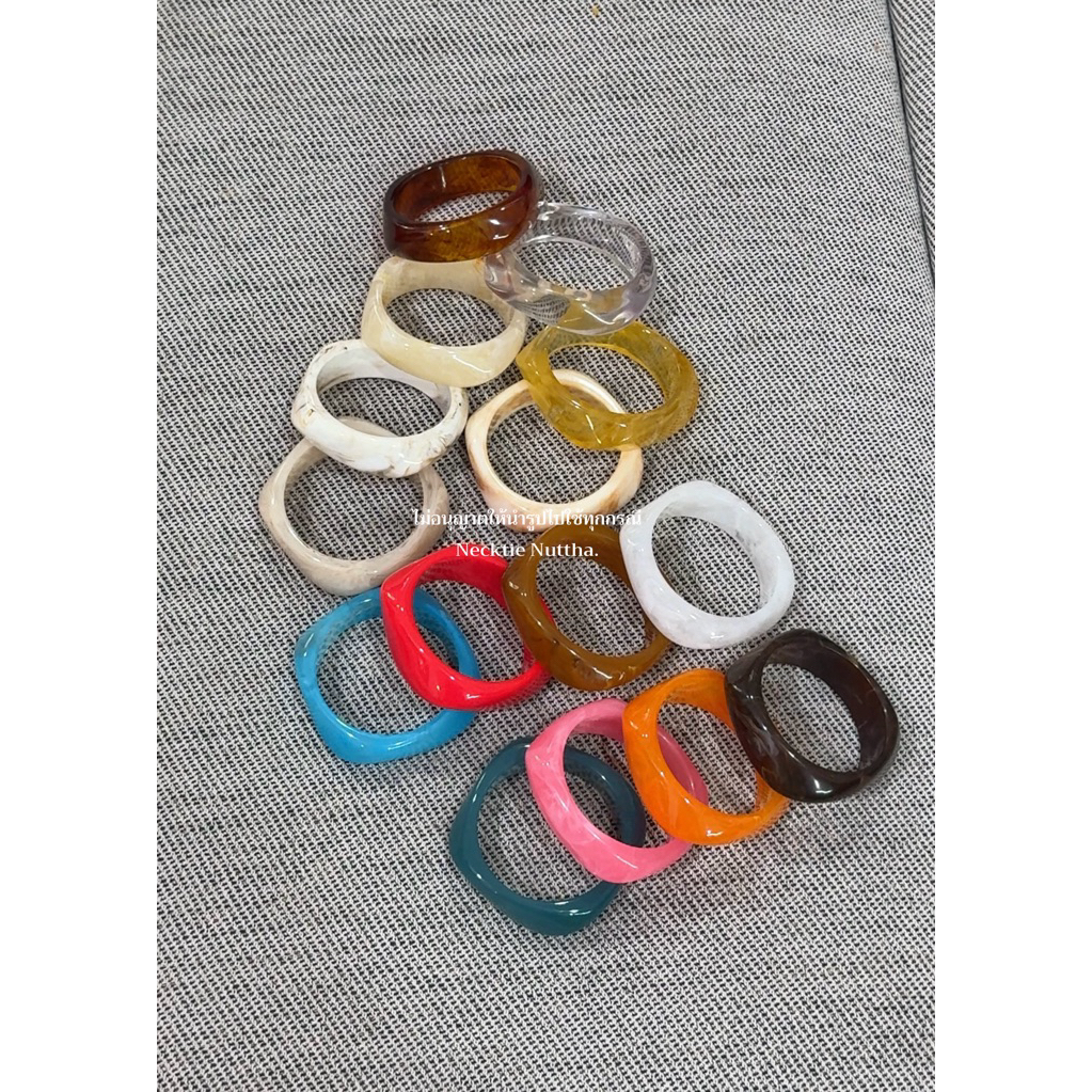 Acrylic Bracelet -พร้อมส่ง กำไลข้อมือ แฟชั่น สไตล์Y2K (กทม. มีส่งด่วน)