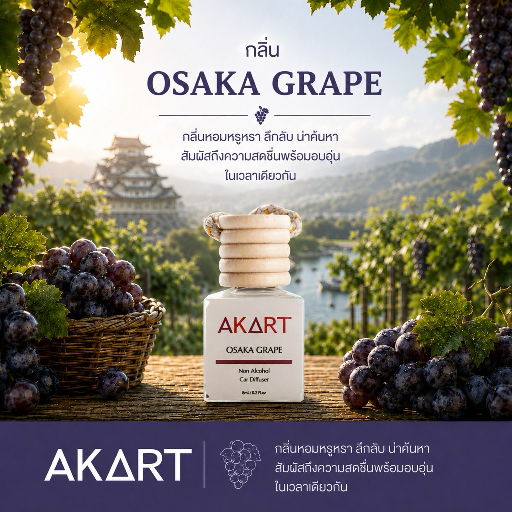 น้ำหอมรถยนต์อากาศ AKART Japan Collection
