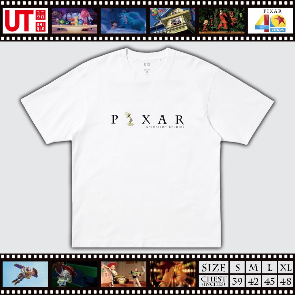 เสื้อยืด Uniqlo UT - Pixar Animation Studios 40th 0100