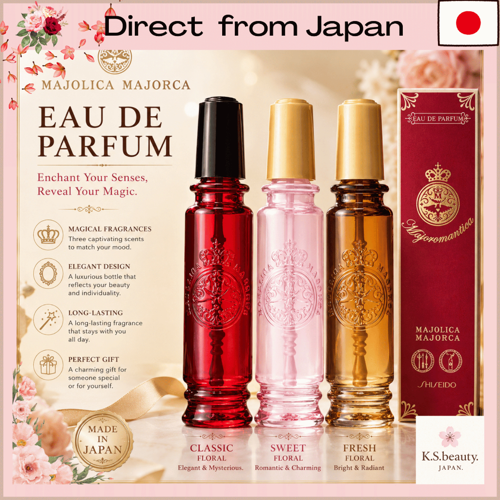 Majolica Majorca Majolick Romantic Fragrance Collection - Sweet and Enchanting Scents, 20mL