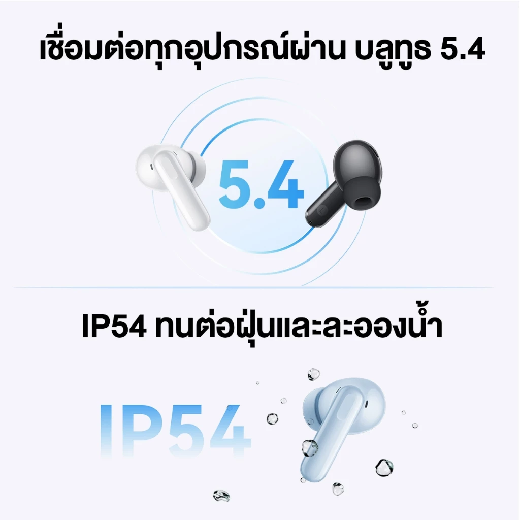 [7.6 20.00 - 01:59 น. | โค้ดลด 25%] HUAWEI FreeBuds SE 4 ANC | หูฟัง | ตัดเสียงรบกวนสูงสุด50 เดซิเบล | ฟังนาน50 ชั่วโมง thumbnail 8