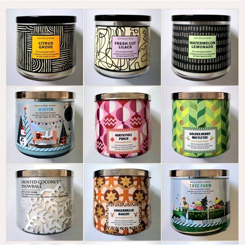 *ของแท้ 100%* เทียนหอม Bath & Body Works 411 g.