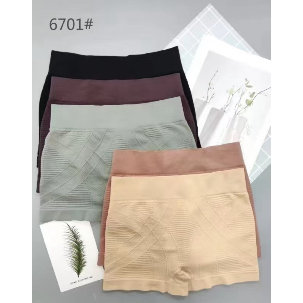 กางเกงในเก็บพุงแบบมีขากันโป๊ เนื้อผ้ายืดหยุ่น ใส่สบาย ราคาส่ง##ตัวละ32บาท##