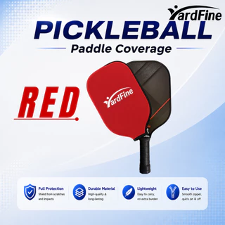 ซองสวมไม้พิคเคิลบอล Pickleball paddle cover ซองสวมแร็คเก็ตแบบมีซิป กันน้ำ กันฝุ่น กันรอยขีดข่วน