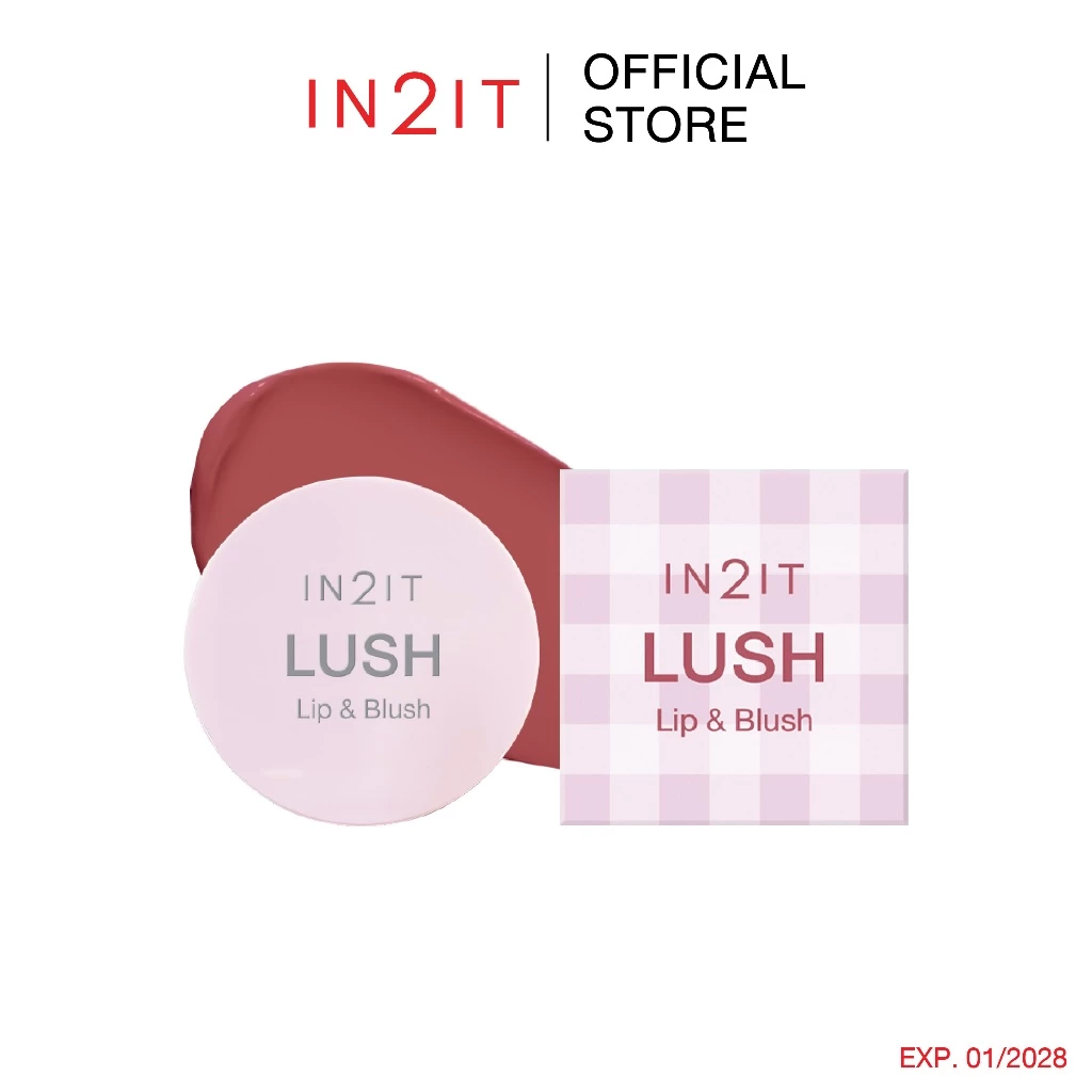 IN2IT Lush Lip & Blush - ครีมบลัชละมุน ทาได้ทั้งแก้ม และริมฝีปาก