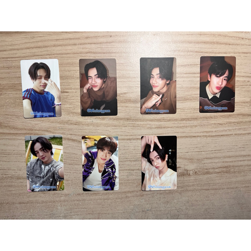 พร้อมส่ง! การ์ดแท้ BUS because of you I shine 1st anniversary photocard