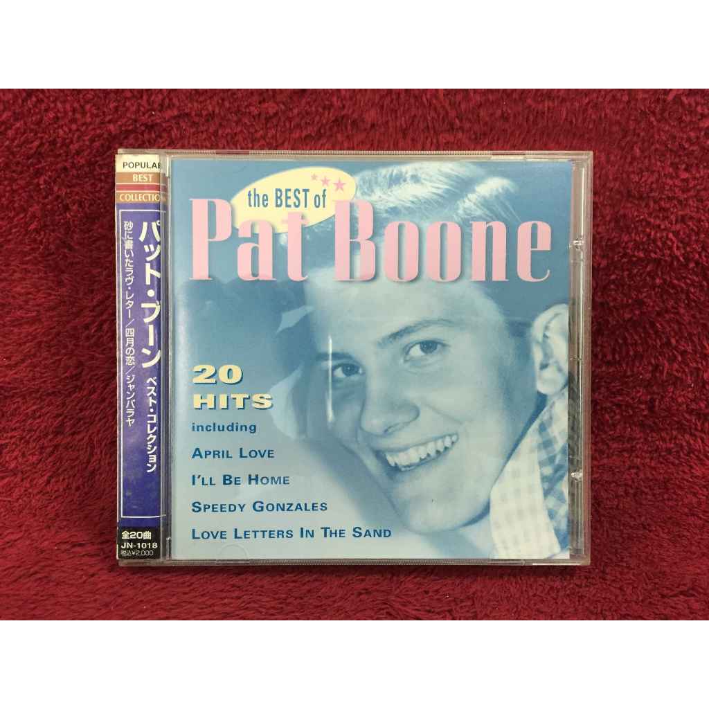 CD Pat Boone – The Best Of Pat Boone สภาพตามรูปปก EA106-27