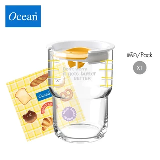 [Online Exclusive] OCEAN เซตแก้วน้ำ BREAD MODE Personal Glass 460ml