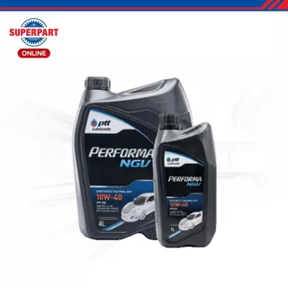 PTTน้ำมันเครื่องเบนซิน/แก๊ส กึ่งสังเคราะห์ PTT PERFORMA NGV NP (20W-50/10W-40) 4L แถม1L /1L |403763,403677,403758,403676