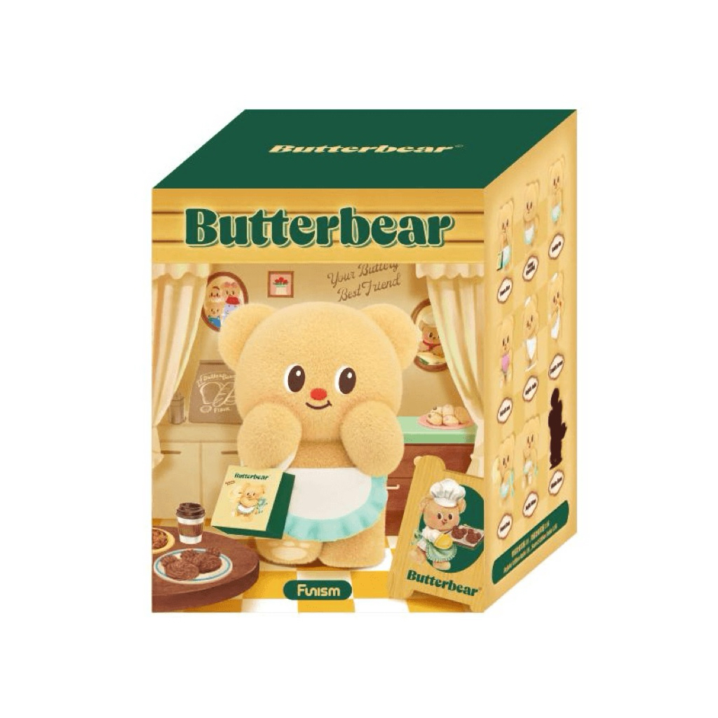 (1 กล่องจุ่ม) Funism ButterBear Business Day Series Mystery Box หมีเนย (พร้อมส่งในไทย 🇹🇭)