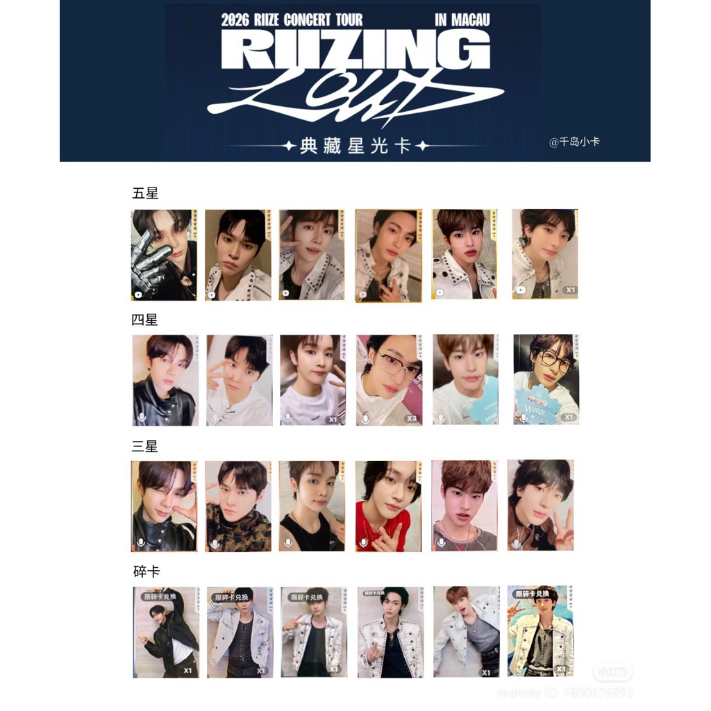 พร้อมส่ง RIIZE - QQ RIIZING LOUD