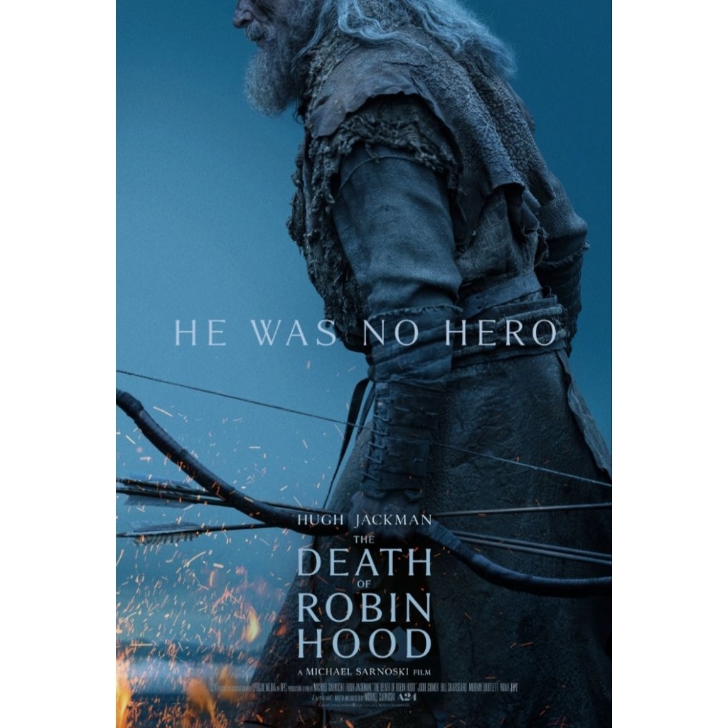 DVD ปก+สกรีนแผ่น The Death of Robin Hood (2026) บันทึกสุดท้ายของจอมโจร