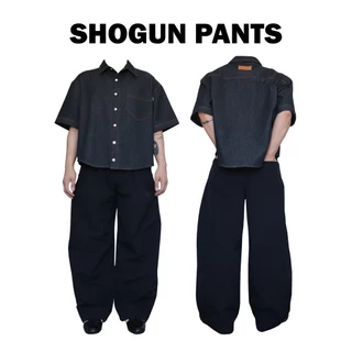 JAMANBKK / SHOGUN PANTS / กางเกงขากระบอกกว้าง ทรงบอลลูน