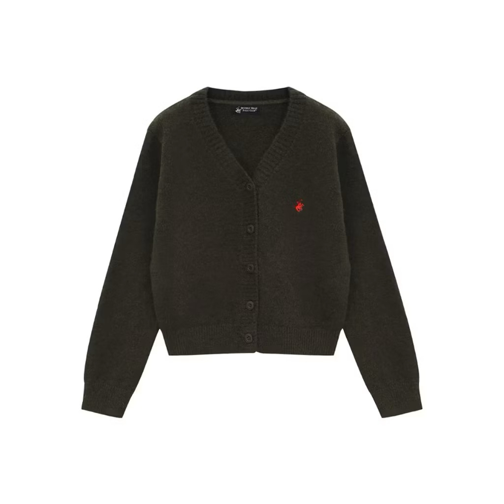 (พร้อมส่ง) ของแท้ beverly hills polo club — Soft Basic Knit Cardigan