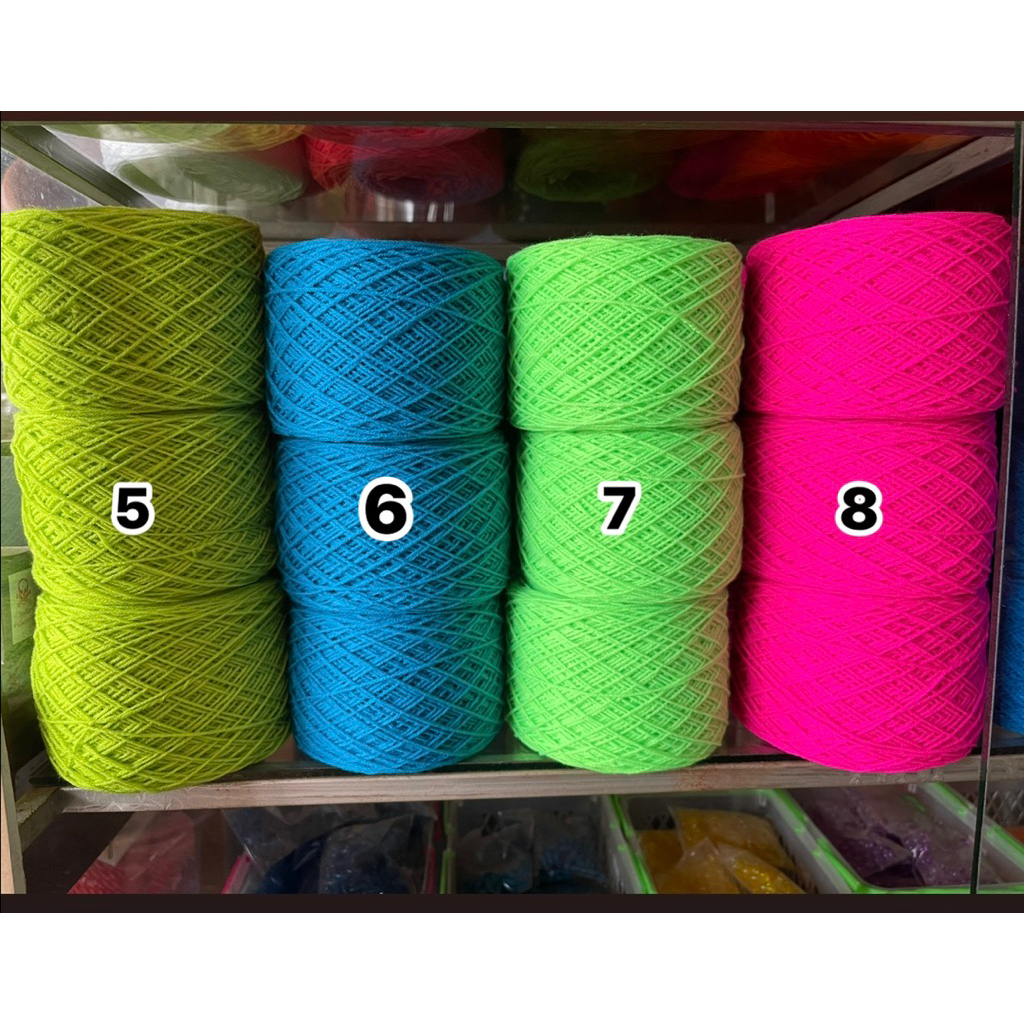 ไหมพรม 3ply(75-80 กรัม) แบบม้วน