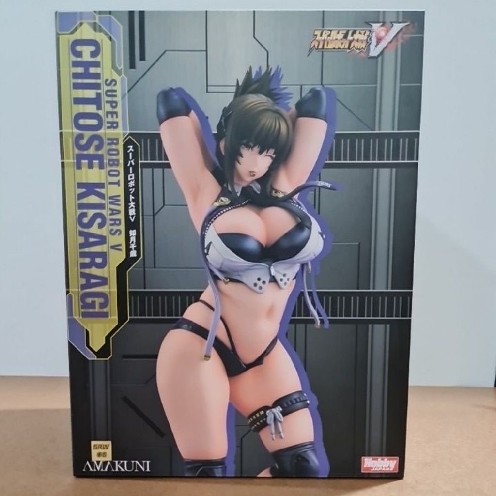 (พร้อมส่ง) Figure - SRW V - Kisaragi Chitose 1/7 (มือ 1)(Amakuni x Hobby Japan)