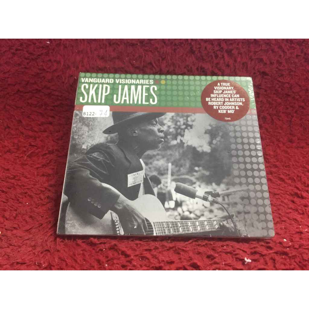 CD Skip James – Vanguard Visionaries สภาพตามปก B122-74