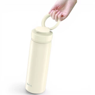 สินค้าสมนาคุณ Tefal กระบอกน้ำ MOBILITY 450ML น้ำหนักเบา เก็บความร้อนเย็นได้ตลอดวัน สีเบจ รุ่น N3720210