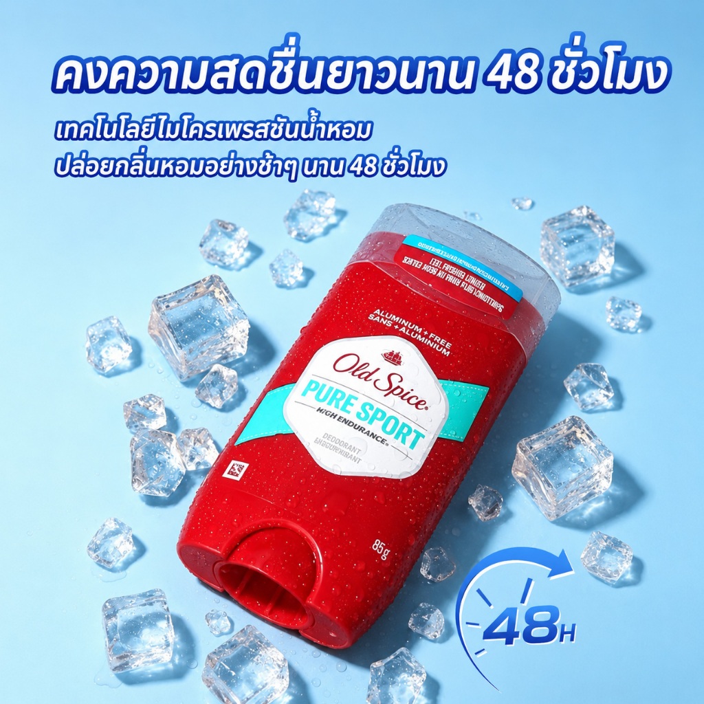 โอลด์สไปซ Old Spice Deodorant สูตรเนื้อเจล โรลออน รูปที่ 4