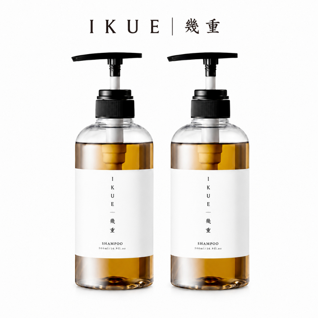 [แพ็คคู่คุ้มกว่า] IKUE อิคุเอะ แชมพู Premium ญี่ปุ่น บำรุงผม อ่อนโยน แบบขวด 500 ML [แชมพู2ขวด]