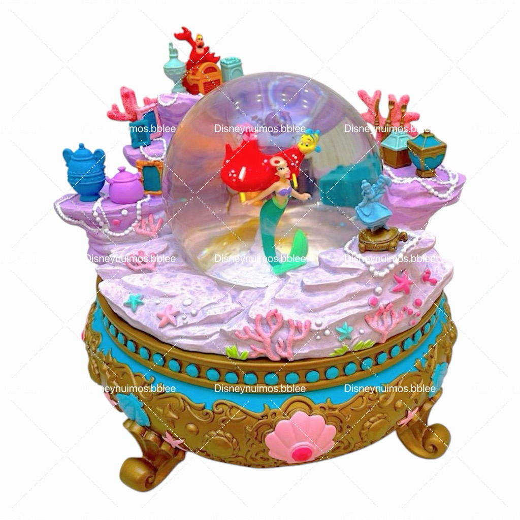 ❤️พร้อมส่ง❤️ Super Rare! สโนว์โกลบดิสนีย์ แอเรียล เจ้าหญิงเงือกน้อย Disney The Little Mermaid Ariel 