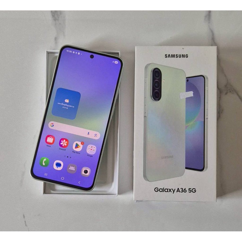 Samsung Galaxy A36 5G  หน้าจอ 6.7" (8/128GB)  ของแท้ ศูนย์ไทย  มีประกัน สี Awesome Lime