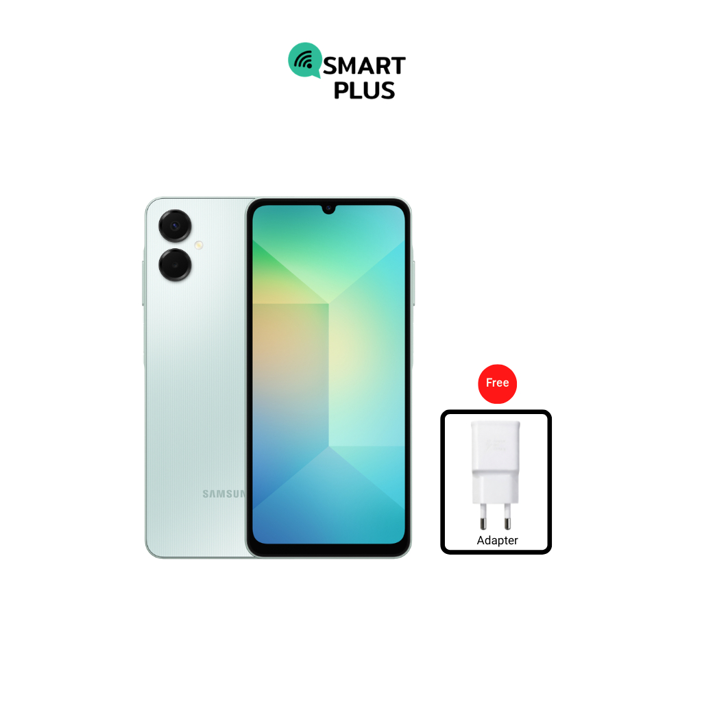 Samsung Galaxy A06 5G (4/64) Free Adapter ประกันศูนย์ 1 ปี  [ หน้าจอ6.7 นิ้ว แบต5000mAh ] (smartplus)
