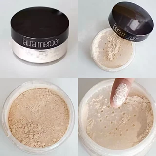 แป้งฝุ่นลอร่า Laura Mercier Loose Setting Powder สี Translucent 29g. แป้งฝุ่นโปร่งแสง คุมมัน