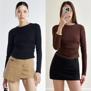 Aliotte - Polli Top เสื้อแขนยาวคอกลม