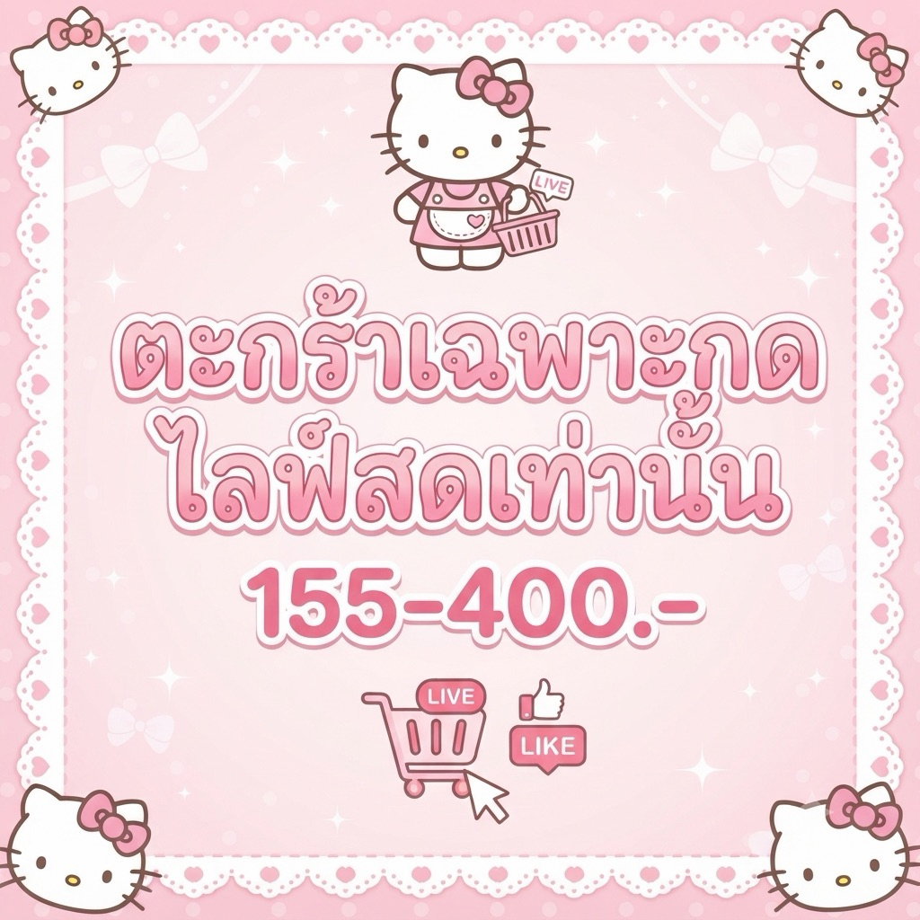 🎀✨เฉพาะไลฟ์สด155-400💸🛒🩷