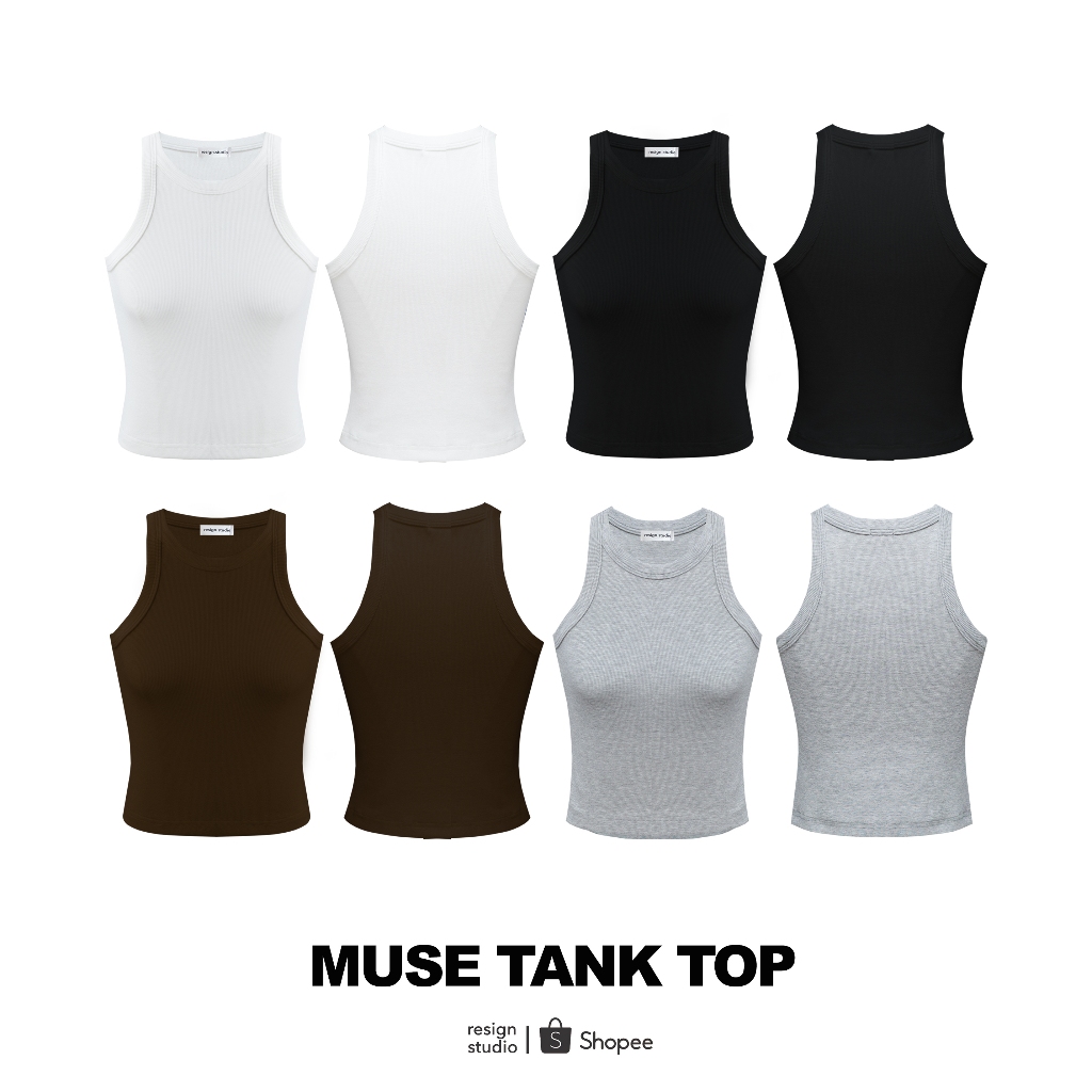 resign.studio - MUSE TANK TOP