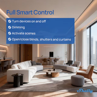 Shelly BLU RC Button 4 ZB Smart Zigbee Scene Switch Wireless Remote 4 Buttons รองรับ Home Assistant