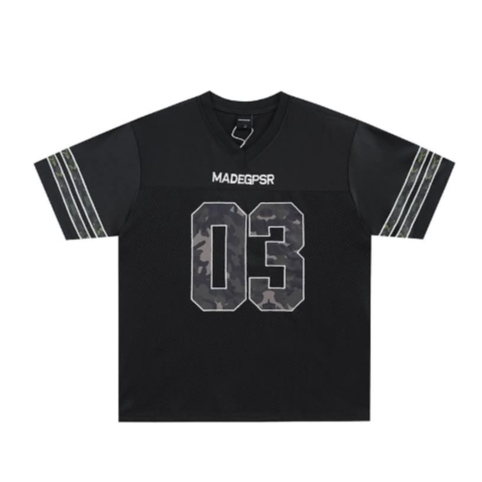 [พร้อมส่ง] Spenzer.street | เสื้อ 03 camo Jersey โอเวอร์ไซส์ เสื้อผ้าสตรีท เนื้อผ้าดี ทันกระแส 2026 ขายดี