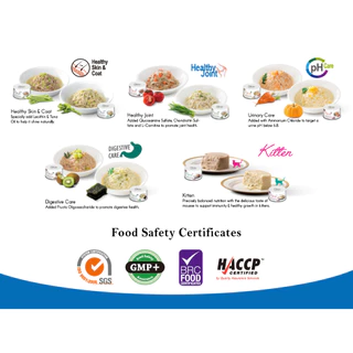12 กระป๋อง CHERIE อาหารเปียกแมว เกรดพรีเมี่ยม สูตร COMPLETE & BALANCED 85G