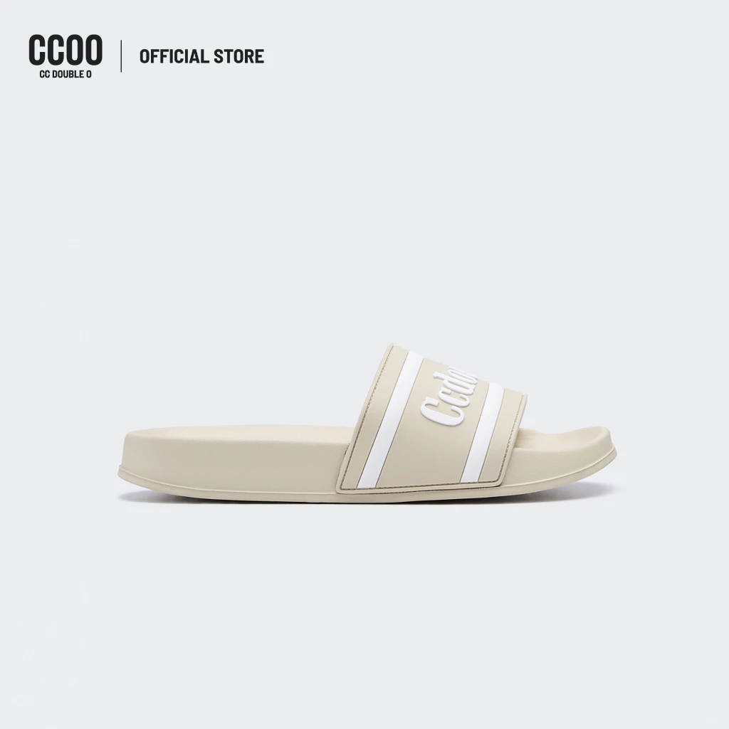 CC DOUBLE O CC DOUBLE O LOGO SLIDES ยูนิเซ็กซ์ รองเท้าแตะแบบสวม CC DOUBLE O รุ่น O26WSUA002 (AW26 #P3)