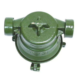 SANWA มิเตอร์น้ำ 1/2" (4 หุน) SV15 R 50 ทองเหลือง มาตรวัดน้ำ ซันวา ซันว่า Water meter