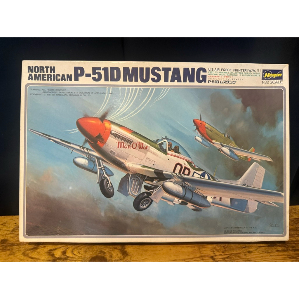P51 D-mustang scale1/32
