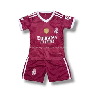 AV-02 เสื้อฟุตบอล KDSเด็ก เสื้อพร้อมกางเกง 25/26 ใหม่ล่าสุด