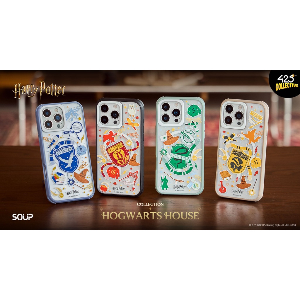 [มือหนึ่ง พร้อมส่ง] SOUP Harry Potter / LuxeLy Hybrid Case Harry Potter Phone Charm