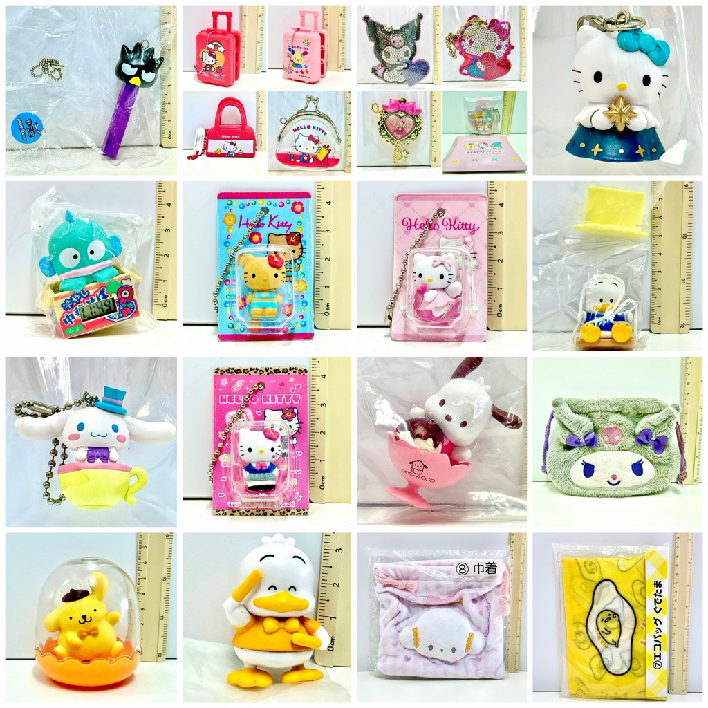 ของแท้ พร้อมส่ง ส่งไว ลิขสิทธิ์ Sanrio ซานริโอ้ โมเดล หุ่น ของเล่น ตุ๊กตา ฟิกเกอร์ พวงกุญแจ ของเล่น สะสม