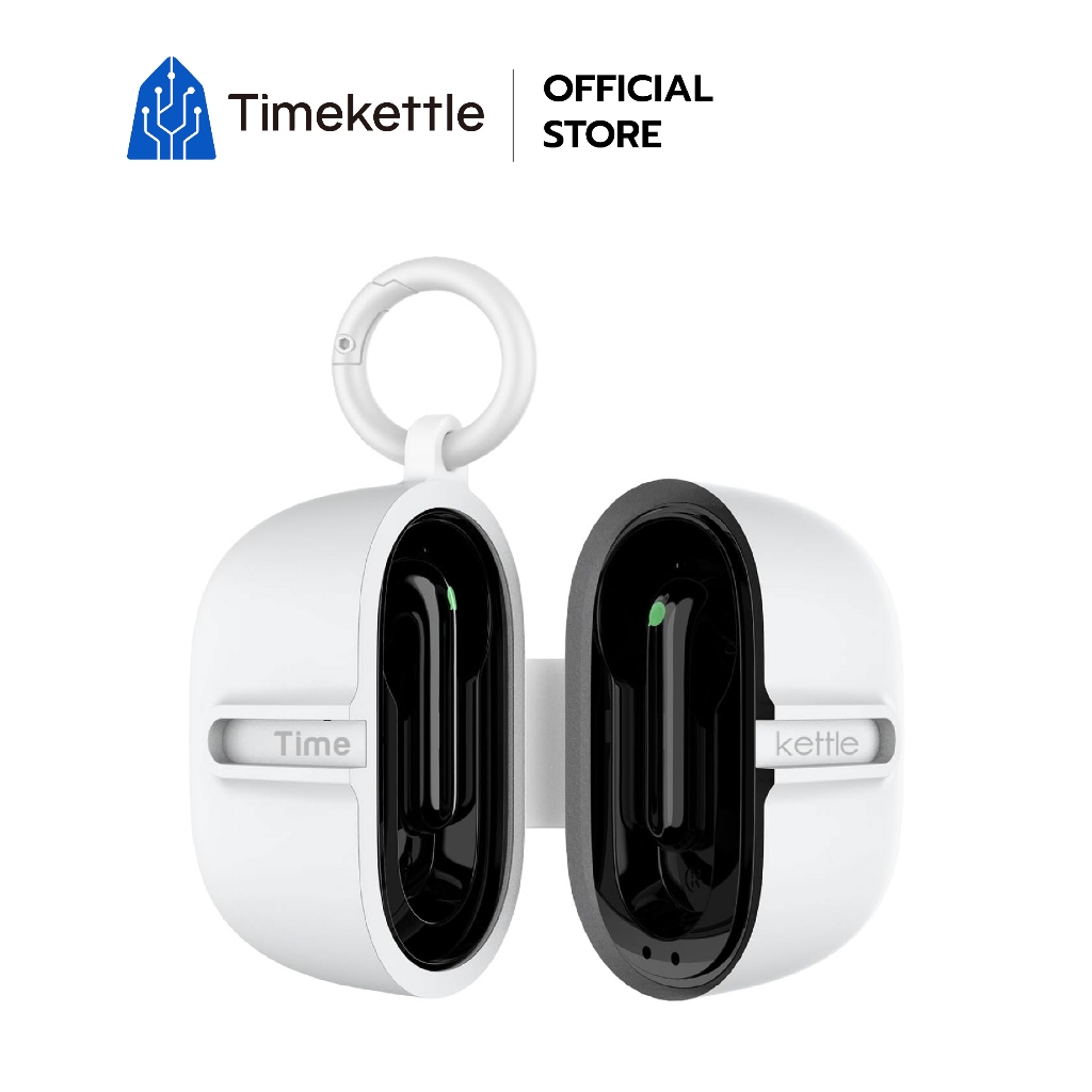 Timekettle Protective Case For M3 Language Translator Earbuds White เคสหูฟังแปลภาษา