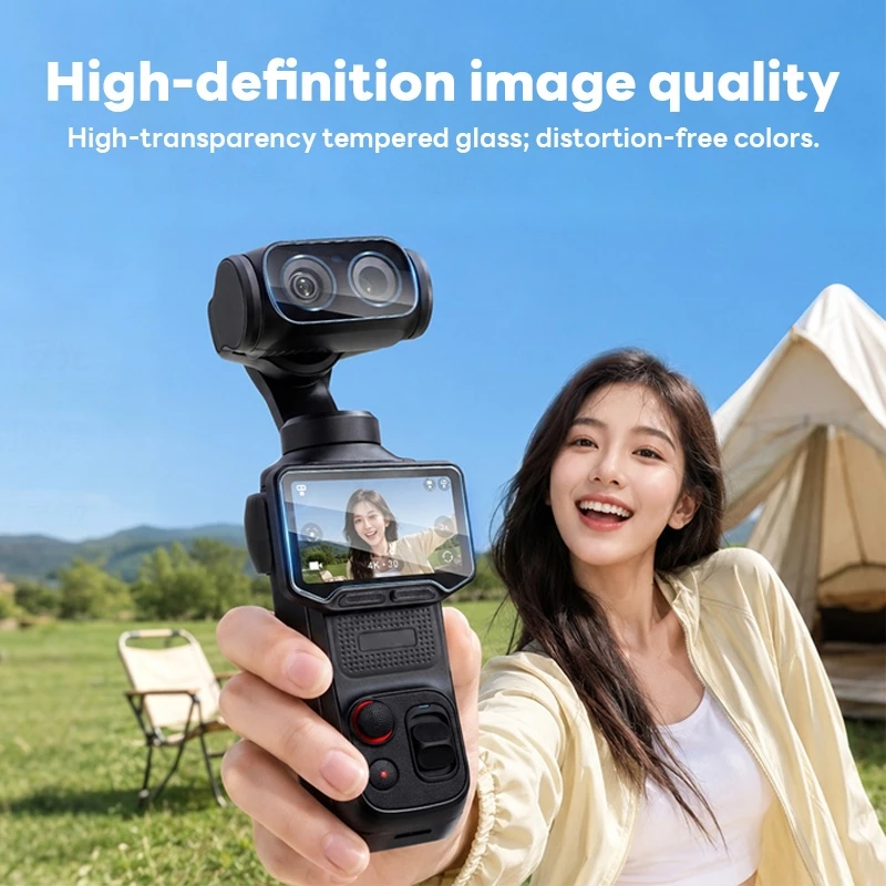 Spoil ฟิล์มกันรอย Insta360 Luna Ultra ฟิล์มกระจก HD พร้อมฟิล์มเลนส์ 9H ใสพิเศษ กันรอย กันนิ้วมือ ติดง่าย พร้อมใช้งาน thumbnail 7