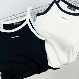 AngelBraBra เสื้อมกล้ามสายเดี่ยวพร้อมบรา รุ่น Mumii