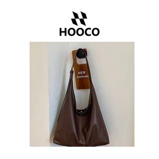 HOOCO กระเป๋าผู้หญิง กระเป๋าสะพาย สีทึบกระเป๋าสะพาย เข้าได้ทุกลุค มี 5 สี รักแร้และสะพายไหล่ได้