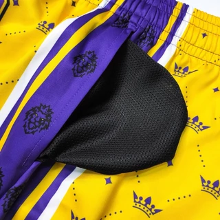 กางเกงกีฬา กางเกงบาสขาสั้น Badz Xero LeBron 6:23 [ มีไซส์ใหญ่ ]